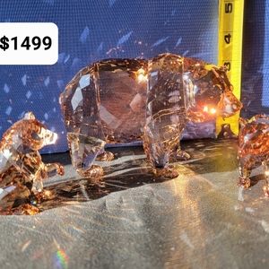 Swarovski SCS Arcadia Bear set